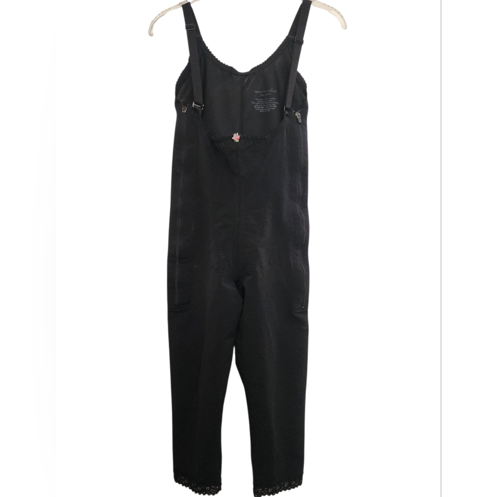 DESIGN VERONIQUE Side Zipper Full Body Compression Girdle Post Surgery Sz L 855H